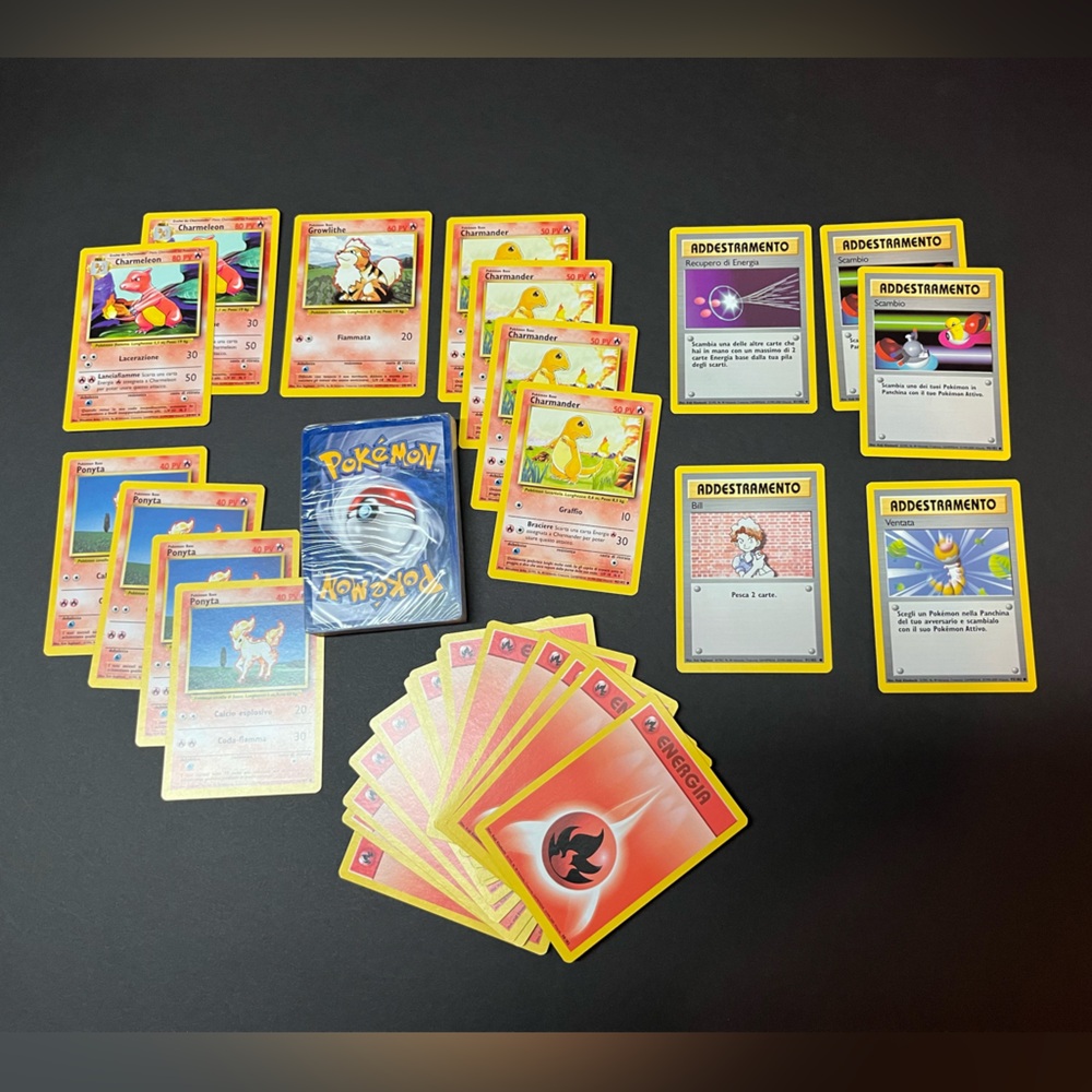 Pokemon vintage 1999 ITALIAN base set (1 sealed base set pack)